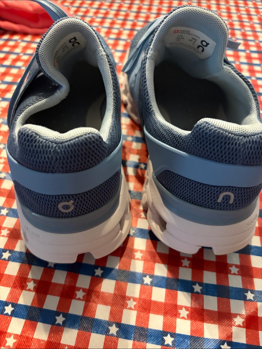 Women’s On Cloudswift in Lake/sky blue color way in Size 9 - Picture 9 of 10